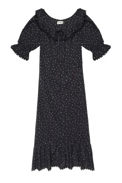 RIXO Aprilia Cotton Midi Dress^ Loungewear|Dresses