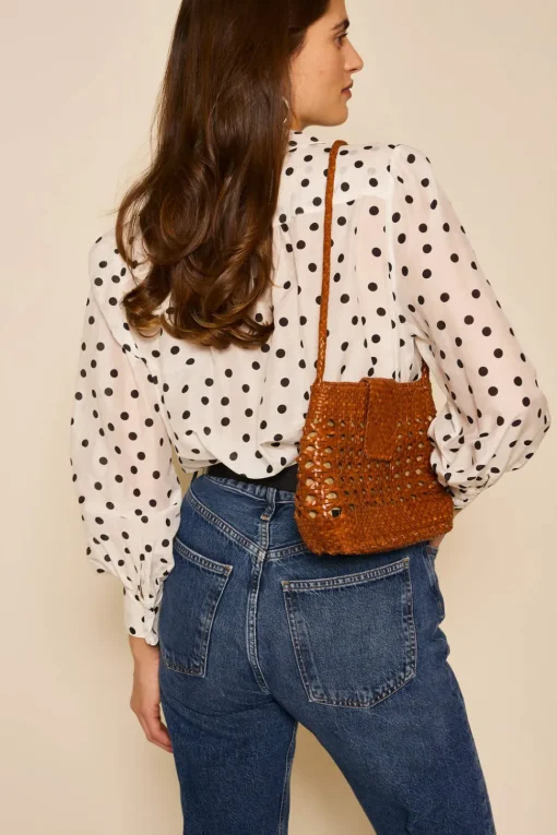 RIXO Blake Cotton Shirt^ Tops