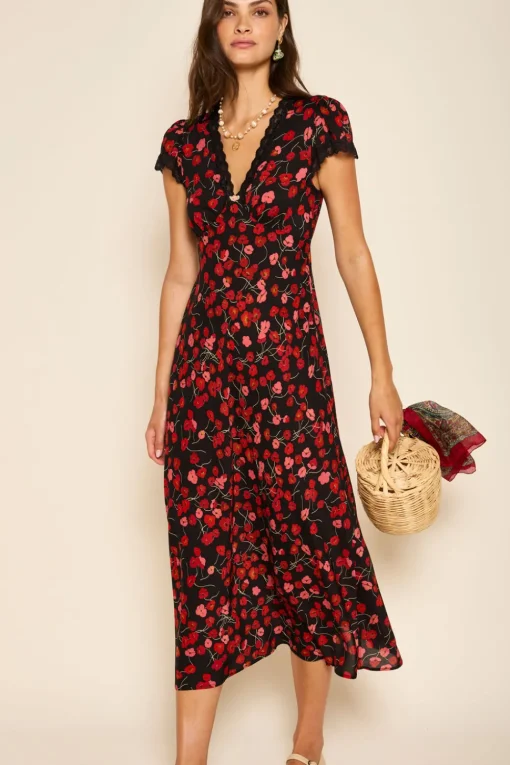 RIXO Clarice Midi Dress^ Dresses
