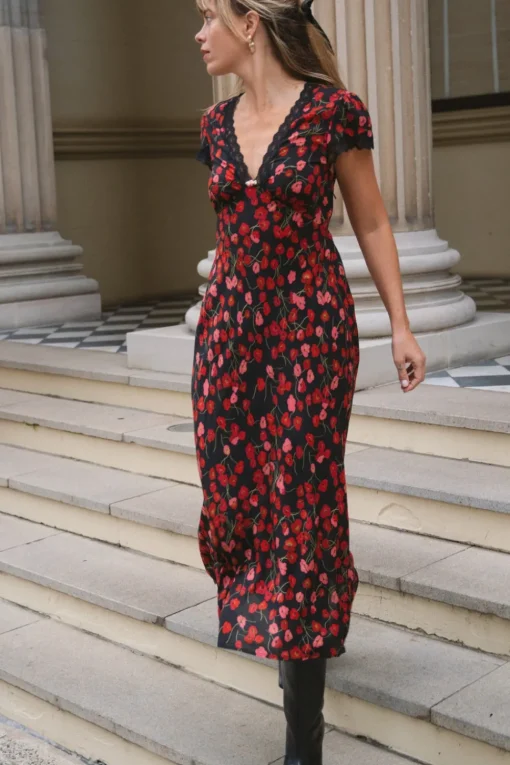 RIXO Clarice Midi Dress^ Dresses