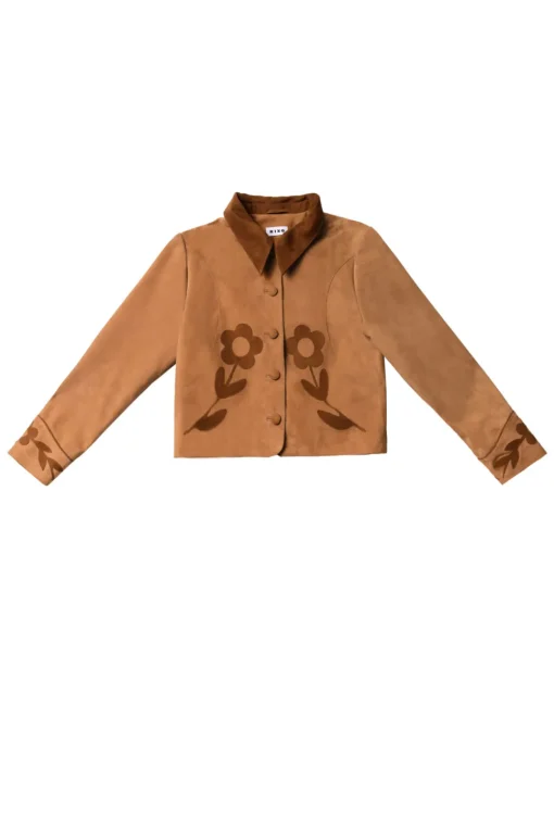 RIXO Dionne Suede Jacket^ Coats And Jackets