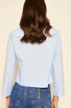 RIXO Elettrice Cotton Top^ Tops