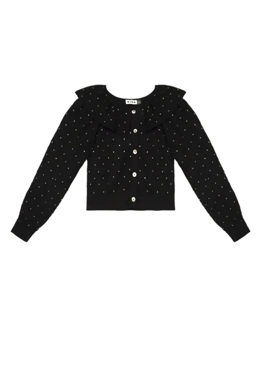 RIXO Jelena Embellished Knitted Cardigan^ Tops|Knitwear