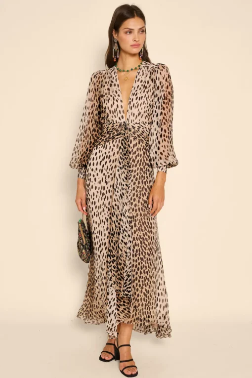 RIXO Meera Chiffon Gown^ Wedding Guest Dresses|Wedding Guest