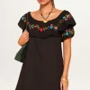 RIXO Saige Cotton Mini Dress^ Dresses